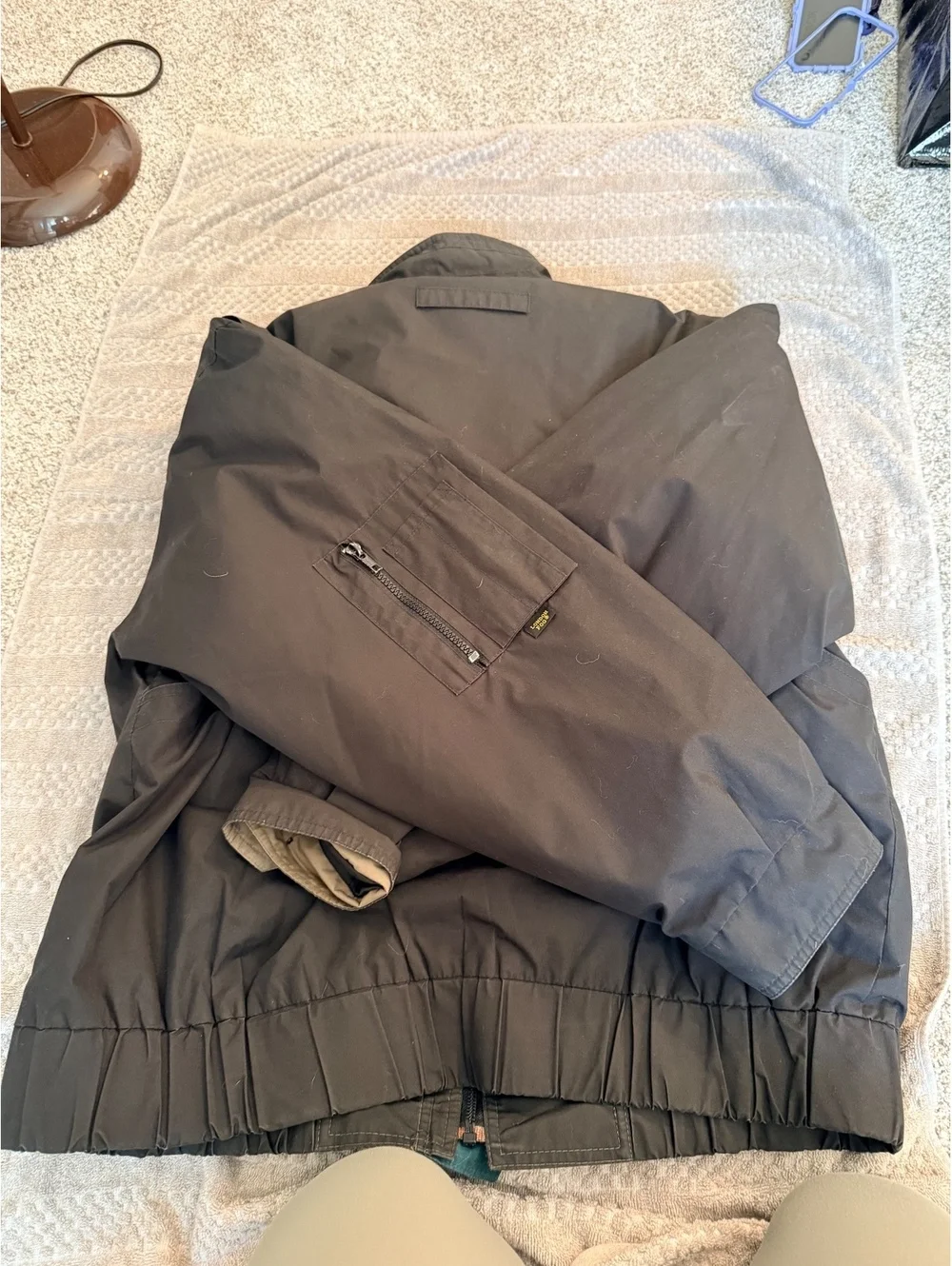 London Fog Men's Brown Jacket Size Large Regular